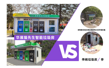 貓先生垃圾分類，智能垃圾房，垃圾箱廠家，垃圾分類收集點建設(shè)